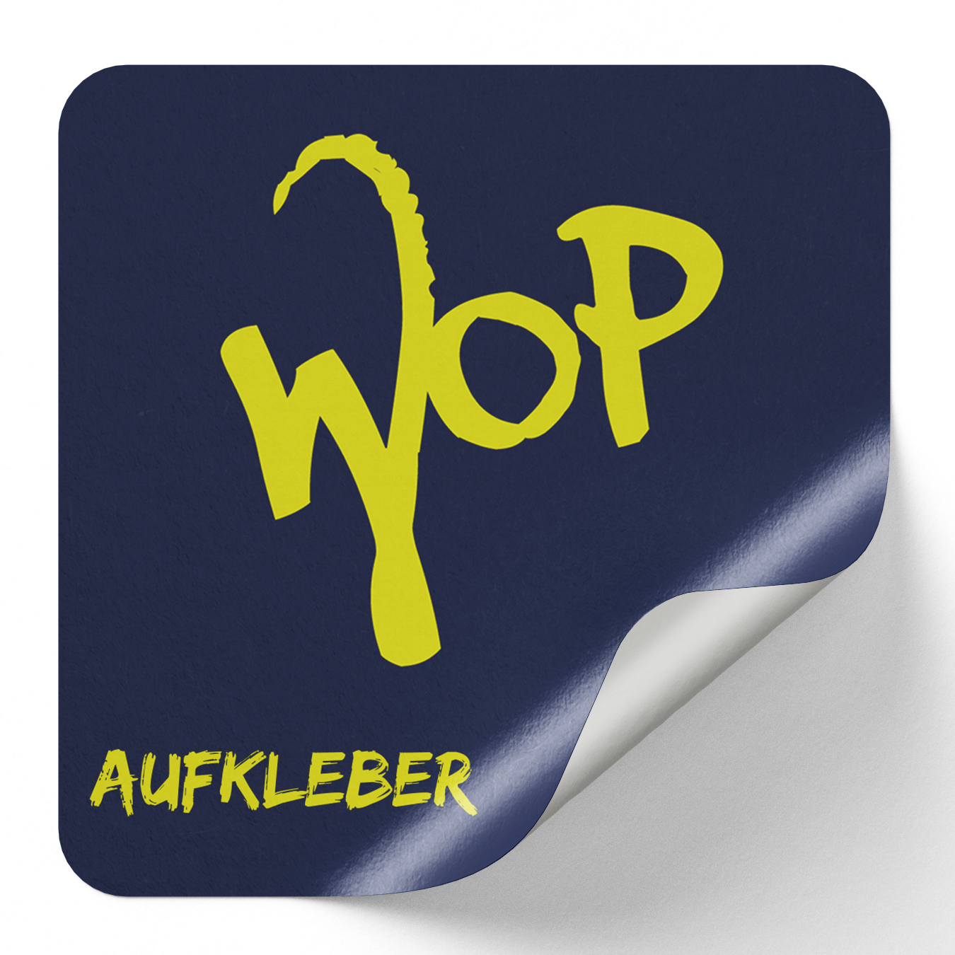 Aufkleber Indoor - Wunschformat