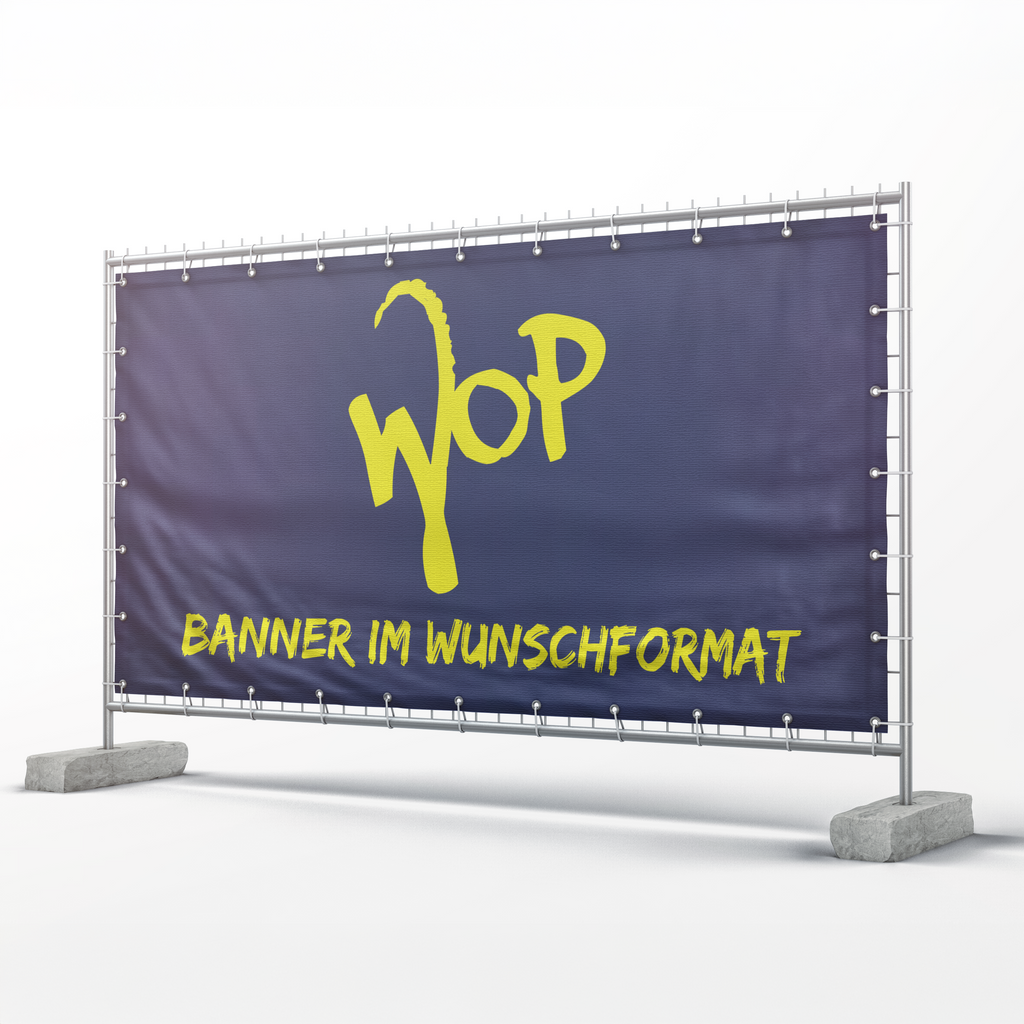 Banner im Wunschformat