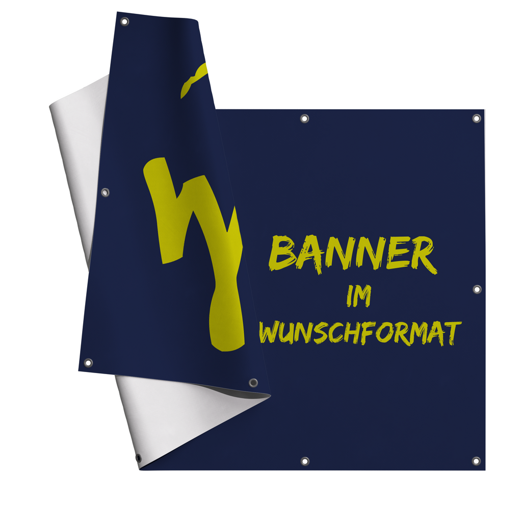 Banner im Wunschformat