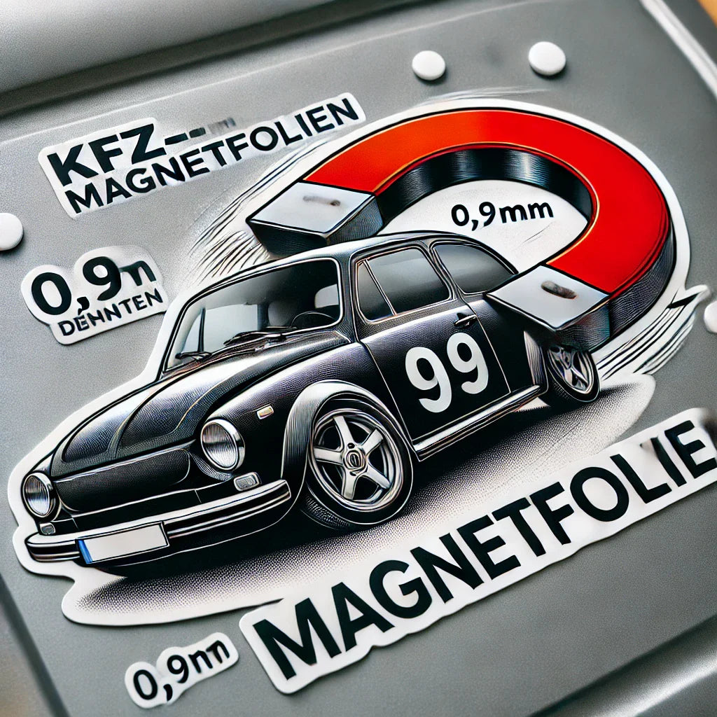 KFZ-Magnetfolien - Wunschformat bis breite max. 100cm