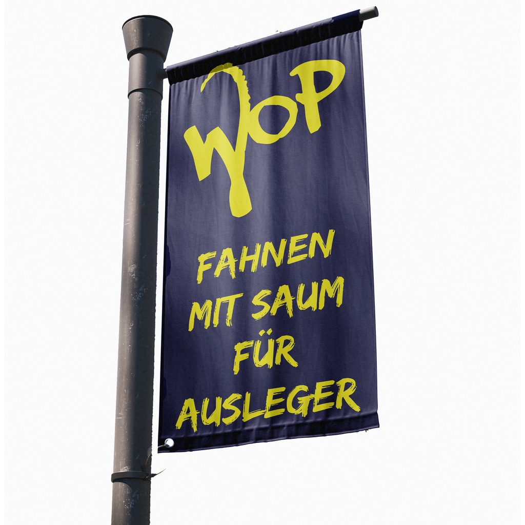 Fahnen im Wunschformat