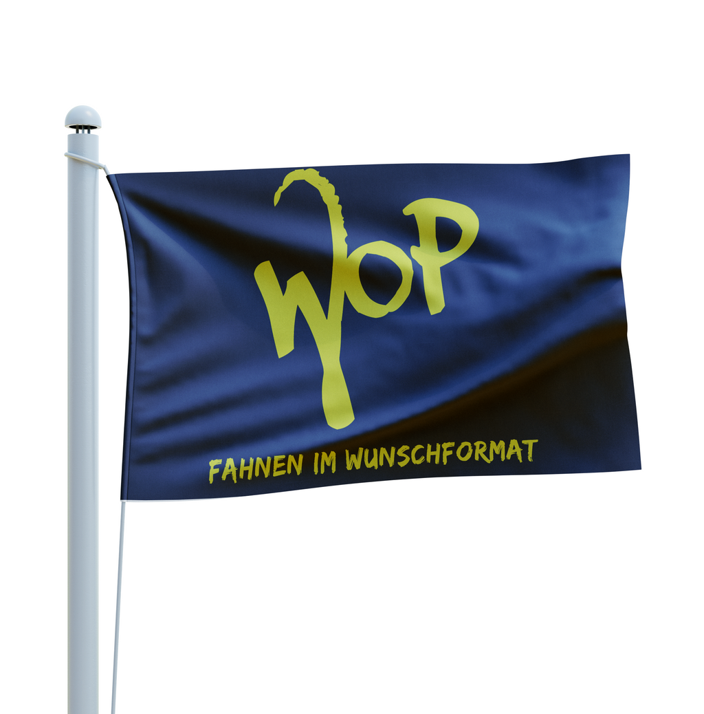 Fahnen im Wunschformat