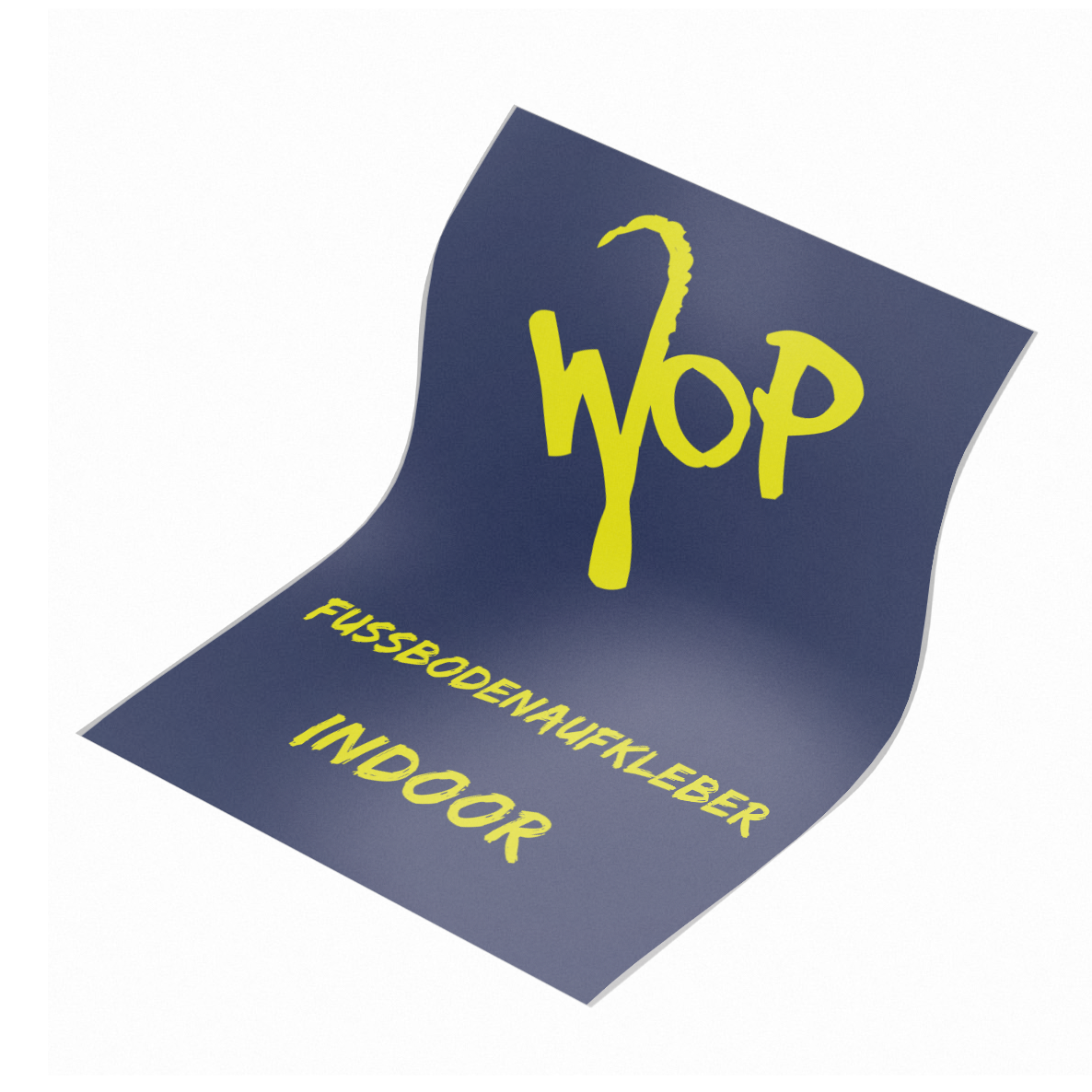 Fußbodenaufkleber Indoor im Wunschformat